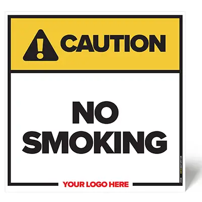 No Smoking safety sign
