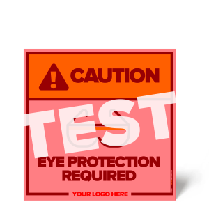 TEST Safety Sign