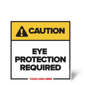 Eye Protection Safety Sign