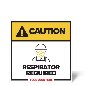 Respirator Required Safety Sign