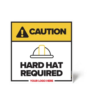 Hard Hat Required Safety Sign