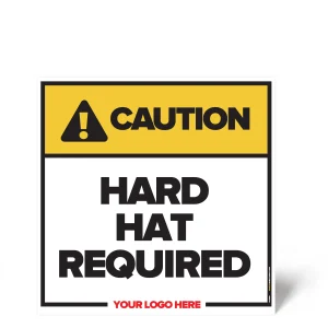 Hard Hat Required Safety Sign