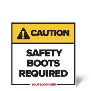 Safety Boots Required Safety Sign