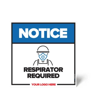 Respirator Required Safety Sign