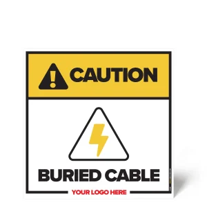 Buried Cable Safety Sign