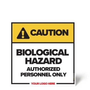 Biological Hazard Safety Sign