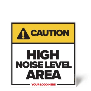 High Noise Safety Sign