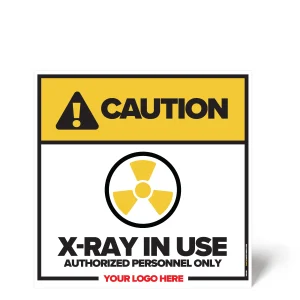 X-Ray in Use Safety Sign
