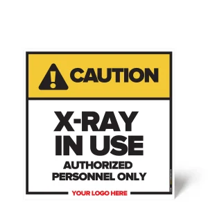 X-Ray in Use Safety Sign