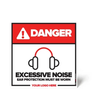 Excessive Noise Safety Sign