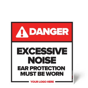 Excessive Noise Safety Sign
