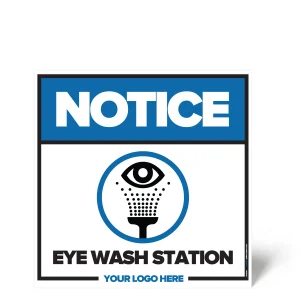 Emergency Eye Wash Sign