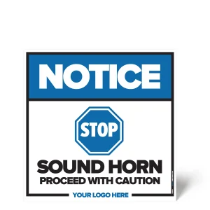 Sound Horn Sign