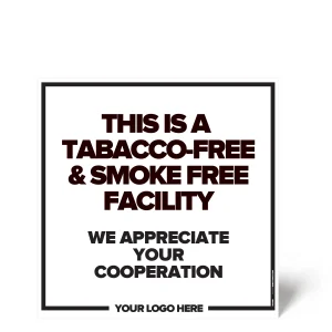 Tobacco Free Sign
