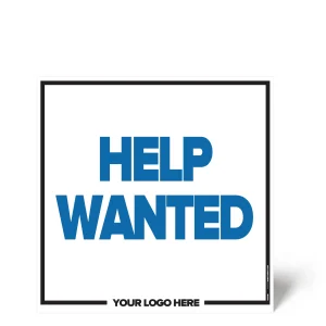 Help Wanted Sign